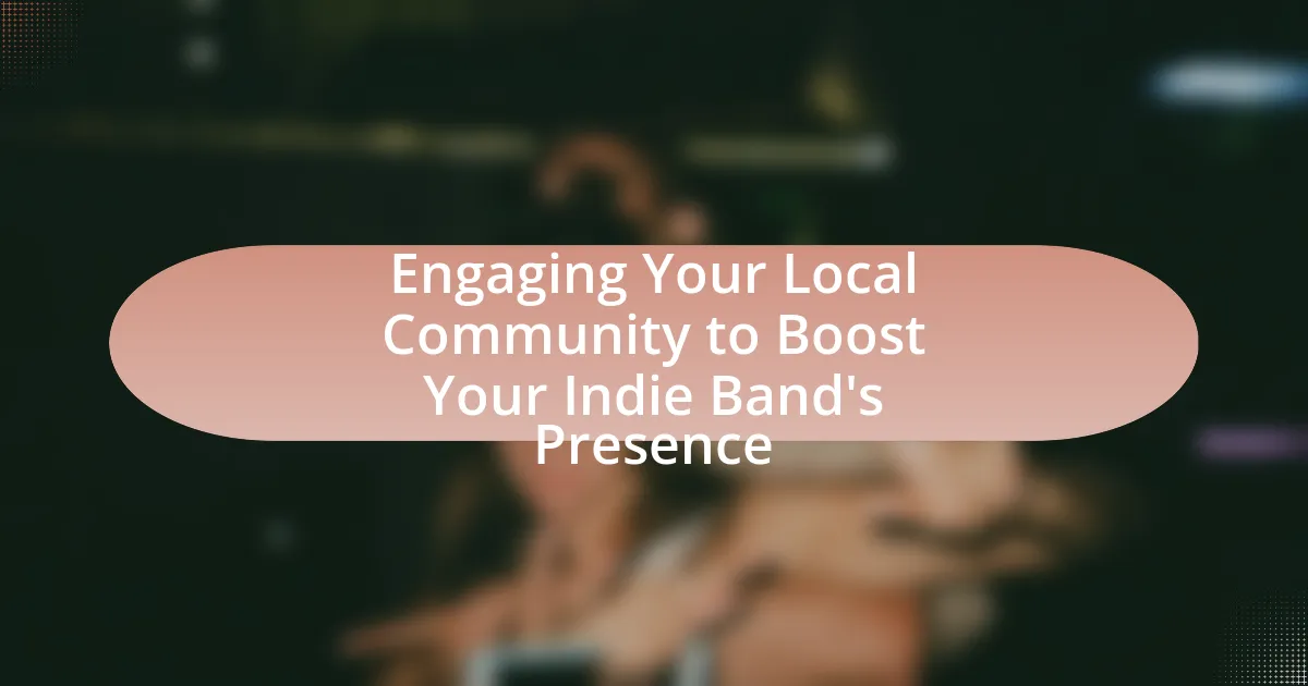 Engaging Your Local Community to Boost Your Indie Band’s Presence